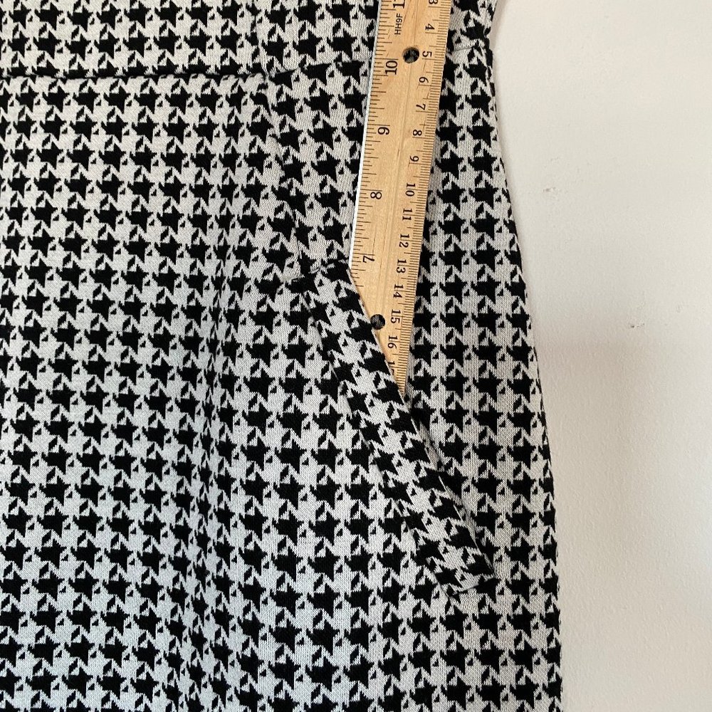 nwot LANDS END sleeveless dress houndstooth dress pockets - Picture 5 of 12